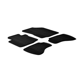 Πατάκια Αυτοκινήτου Gledring  (0125) Συμβατά Με Citroen C1 / Peugeot 107 / Toyota Aygo 2010-2014 4Τμχ