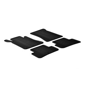 Πατάκια Αυτοκινήτου Gledring  (0326) Συμβατά Με Mercedes Benz C-Class W203 2001-2007 4Τμχ