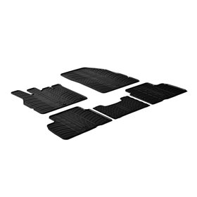 Πατάκια Αυτοκινήτου Gledring (0043) Συμβατά Με Renault Scenic III 2009+ / 2013 Fl Έως 10.2016 4Τμχ