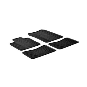 Πατάκια Αυτοκινήτου Gledring  (0040) Συμβατά Με Renault Twingo II 2007-2014 4Τμχ