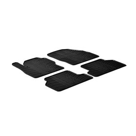 Πατάκια Αυτοκινήτου Gledring (0273) Συμβατά Με Ford Focus 2005+ / 2009+ 4Τμχ