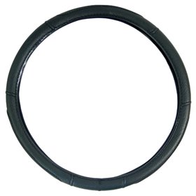 Κάλυμμα Τιμονιού Αυτοκινήτου Δερματίνη Με Γαζιά Μαύρο Xxxl 47cm Κάλυμμα Τιμονιού Αυτοκινήτου Δερματίνη Με Γαζιά Μαύρο Xxxl 47cm