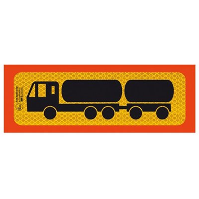 Πινακίδα Αλουμινίου 3M Βυτίο Συρόμενο 50x20cm 1Τμχ