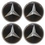 Αυτοκόλλητα Ζαντών Σμάλτο Mercedes 60mm 4Τμχ