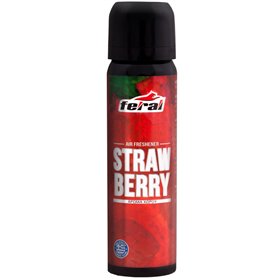 Αρωματικό αυτοκινήτου spray feral fruity collection με άρωμα strawberry