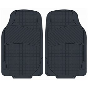 Πατάκια Αυτοκινήτου New Classic Μαύρα 2Τμχ