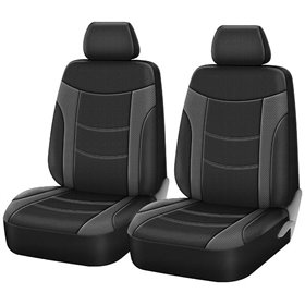 Καλύμματα Αυτοκινήτου Super Sport All In One Μαύρο-Γκρι Ζευ 4Τμχ