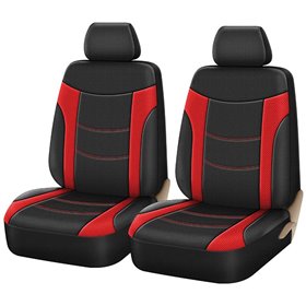 Καλύμματα Αυτοκινήτου Super Sport All In One Μαύρο-Κόκκινο Ζευ 4Τμχ