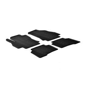 Πατάκια Αυτοκινήτου Gledring  (0135) Συμβατά Με Citroen Nemo / Fiat Fiorino / Peugeot Bipper 2008+ 4Τμχ