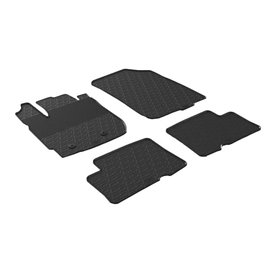 Πατάκια Αυτοκινήτου Gledring  (0178) Συμβατά Με Dacia Duster 4WD / 2WD Fl 2005-12.2017 4Τμχ