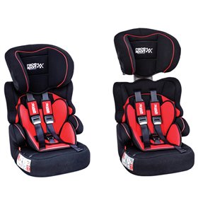 ΚΑΘΙΣΜΑ ΠΑΙΔΙΚΟ RACE SPORT ΜΑΥΡΟ/ΚΟΚΚΙΝΟ (GROUPS 1-2-3) RS123RN