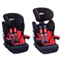 ΚΑΘΙΣΜΑ ΠΑΙΔΙΚΟ RACE SPORT ISOFIX (GROUPS 1-2-3) ΜΑΥΡΟ/ΚΟΚΚΙΝΟ RS123IF