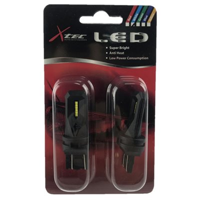 ΛΑΜΠΕΣ LED T20 12V TWO PINS 12HP (2PCS/CARD)