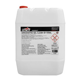 Αλκοολούχο Gel Clean+ By Feral 20lt