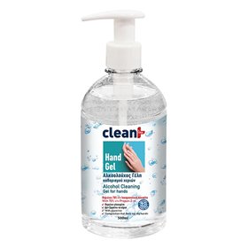 Αλκοολούχο Gel Με Αντλία Clean+ By Feral 500ml