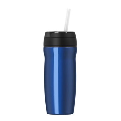 Timolino Cruise Line Steel Vacuum Tumbler Short 400ml Μπλε Θερμός Για Καφέ η Τσάι