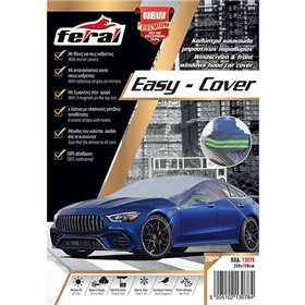 Ηλιοπροστασία - Καλύπτρα Εξωτερική Μπροστινών Παραθύρων Ενισχυμένη Feral 250*170cm Με Αντανακλαστική Ταινία Στους Καθρέπτες & Ιμ