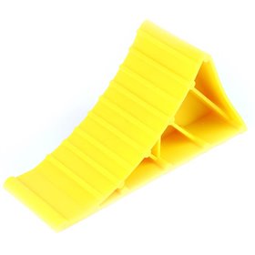 Τάκος Ρόδας Αυτοκινήτου Πλαστικός Κίτρινος 22,5 x 11 x 8cm 1 Τεμάχιο