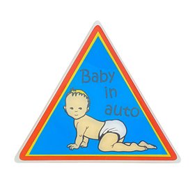 "Αυτοκόλλητο ""Μωρό Στο Αυτοκίνητο"" Σμάλτο Μπλε 9x8cm 1Τμχ" Αυτοκόλλητο "Μωρό Στο Αυτοκίνητο" Σμάλτο Μπλε 9x8cm 1Τμχ