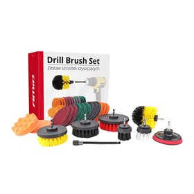 Βούρτσες Καθαρισμού & Γυαλίσματος / Drill Brush & Polish Σετ 22Τμχ