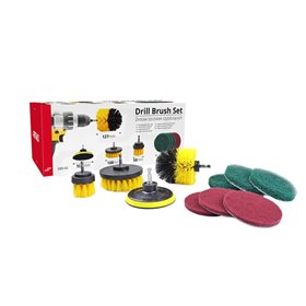 Βούρτσες Καθαρισμού & Γυαλίσματος Σετ 10Τμχ