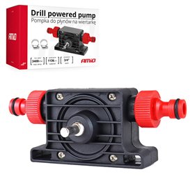 "Αντλία Νερού Αντλία Νερού, Λαδιού, Καυσίμων, 3400RPM, 1136 lt/h, 3/4" Για Χρήση Με Δράπανο 1Τμχ