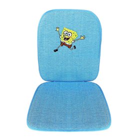 Πλατοκάθισμα Αυτοκινήτου Ψάθα Μπομπ Σφουγγαράκης Τρέχει Για Αγκαλιά Γαλάζιο 1Τμχ