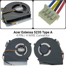 Ανεμιστηράκι για Laptop Acer Extensa 5235 Type A