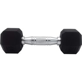 Liga Sport Βαράκι Εξάγωνο Λαστιχένιο 1 x 5kg