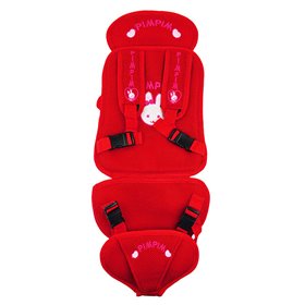 Πλατοκάθισμα Αυτοκινήτου Παιδικό Κόκκινο 1Τμχ