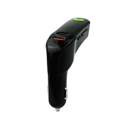 Fm Transmitter Με Bluetooth, 2 USB, Οθόνη LCD 3.1A Als-A814 Μαύρο 1Τμχ