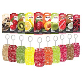 Σετ Αρωματικών Αυτοκινήτου Feral Fruity Collection 10Τμχ