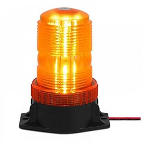 Φάρος Ασφαλείας Αυτοκινήτου Βιδωτός Πορτοκαλί Led 12V/24V
