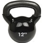 Liga Sport Kettlebell Βινυλίου 12kg Μαύρο