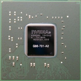 "NVidia BGA IC Chip 8600M GS G86-731-A2 NVidia BGA IC Chip 8600M GS G86-731-A2, with Balls