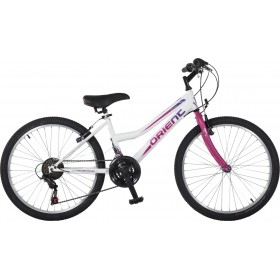 Orient Excel 24" 2021 Lady Λευκό/Φούξια Λευκό Mountain Bike με 21 Ταχύτητες