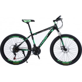 High Grade DBN003 26" Μαύρο Mountain Bike με 21 Ταχύτητες και Δισκόφρενα