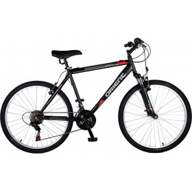 Orient Luxus 26" Μαύρο Mountain Bike με 21 Ταχύτητες