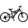 Orient S-400 26" Μαύρο Mountain Bike με 21 Ταχύτητες