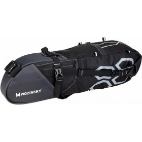 Wozinsky Large Roomy Saddle WBB9BK Τσαντάκι Σέλας Ποδηλάτου 12lt Wozinsky Large Roomy Saddle WBB9BK Τσαντάκι Σέλας Ποδηλάτου 12lt