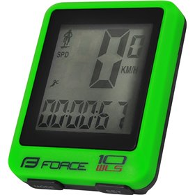 Force WLS 39123 Κοντέρ Ποδηλάτου Ασύρματο 10 Λειτουργιών Πράσινο Force WLS 39123 Κοντέρ Ποδηλάτου Ασύρματο 10 Λειτουργιών Πράσινο