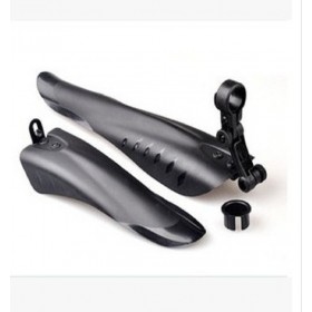 Σετ εμπρόσθιος και οπίσθιος λασπωτήρας – φτερά τροχών ποδηλάτου Μαύρα 6398 11199