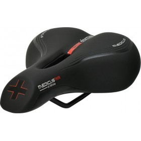 Wittkop Medicus Twin 2.0 Μαύρη Σέλα Ποδηλάτου Trekking / MTB Wittkop Medicus Twin 2.0 Μαύρη Σέλα Ποδηλάτου Trekking / MTB