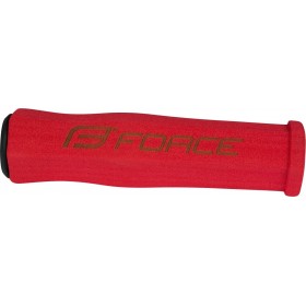 Force Foam Hard MTB 38281 Χειρολαβές Ποδηλάτου σε Κόκκινο Χρώμα Force Foam Hard MTB 38281 Χειρολαβές Ποδηλάτου σε Κόκκινο Χρώμα