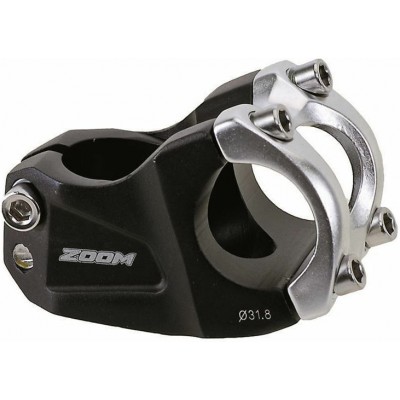 Zoom 404209 Λαιμός Downhill Αλουμινίου 1-1/8 31.8mm 50mm Μαύρος/Ασημί