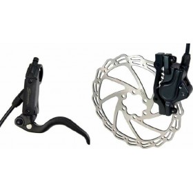 Saccon Δισκόφρενο Εμπρόσθιο Υδραυλικό 160mm Μαύρο