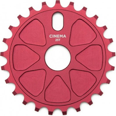 Cinema Rock Sprocket 25T Κόκκινο