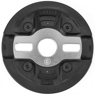 Cinema Beta Guard Sprocket 25T Μαύρο-Ασημί