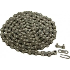 "Dresco Αλυσίδα Ποδηλάτου 1/2''x 1/8'' 112 Links Dresco Αλυσίδα Ποδηλάτου 1/2''x 1/8'' 112 Links, 1 ΤαχύτηταςΚωδικός: 5251401