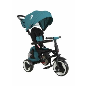 "Q Play Παιδικό Τρίκυκλο Ποδήλατο Πτυσσόμενο Q Play Παιδικό Τρίκυκλο Ποδήλατο Πτυσσόμενο, Μετατρεπόμενο με Χειρολαβή Γονέα & Σκίαστρο Rito Plus για 10+ Μηνών ΠράσινοΚωδικ